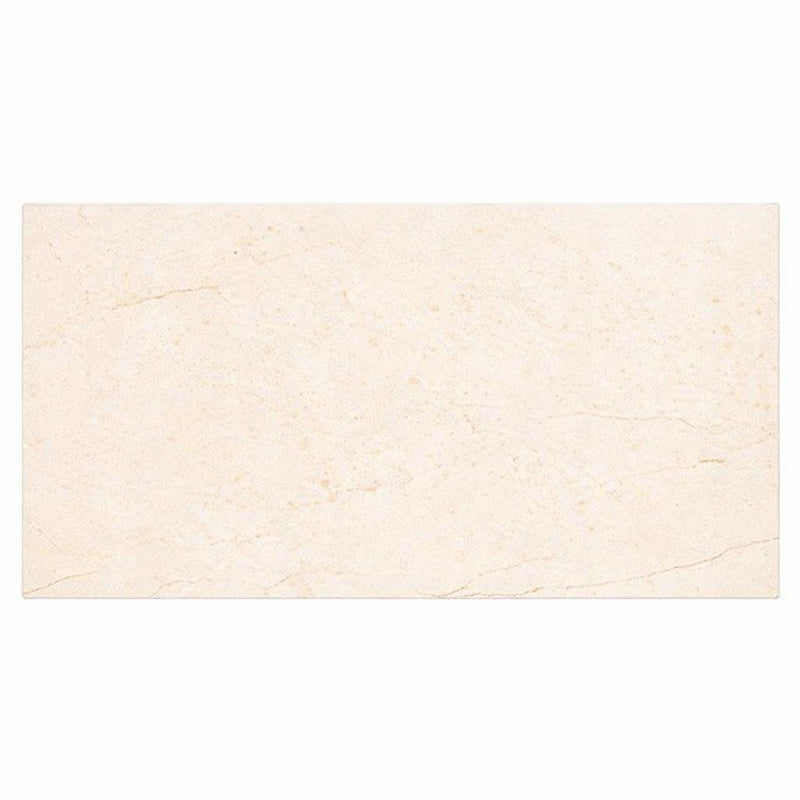 Crema Marfil (Spanish) Crema Marfil Marble 3x6 Cream Polished / Honed Tile