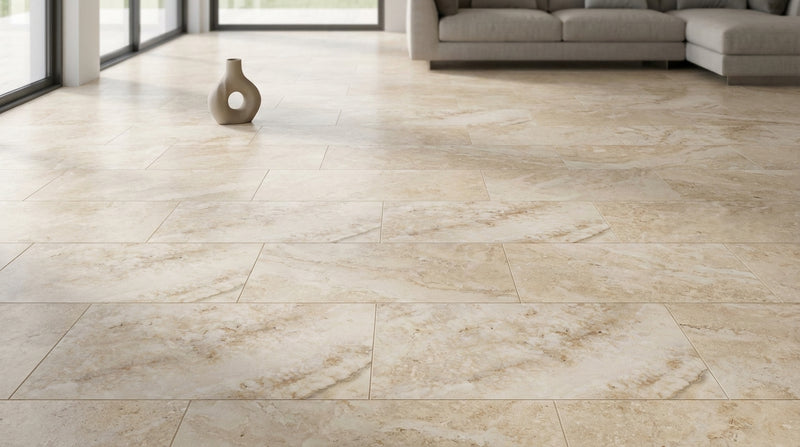 Latravonya Travertine 16x24 Filled & Honed Travertine Tile
