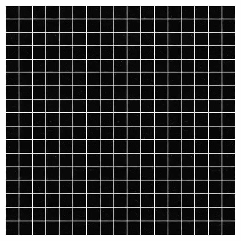 Absolute Black Granite 5/8x5/8 Polished Mosaic