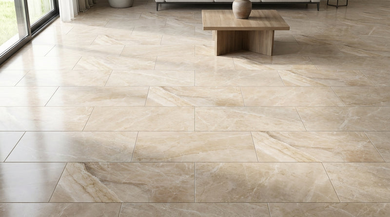 Diano Royal (Queen Beige) Diano Royal Marble 6x12 Polished / Honed Tile