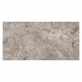 Silver (Pewter Blend) Travertine 24x24 Filled & Honed Travertine Tile