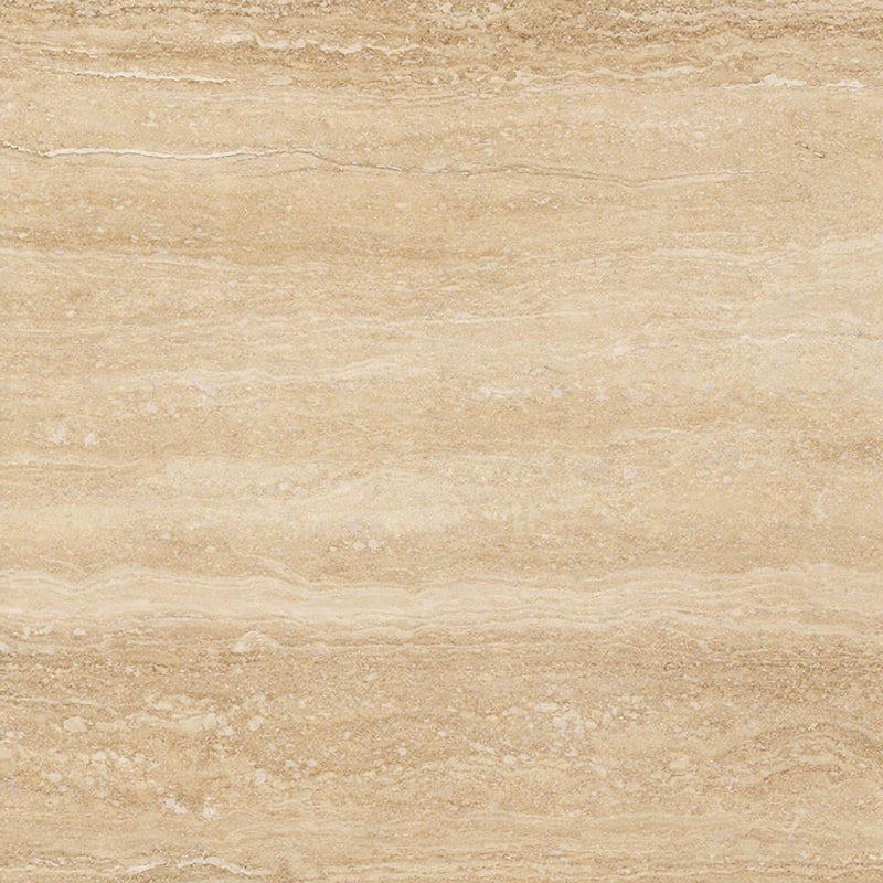 Ivory / Light Travertine 12x12 Cream Filled & Honed Tile