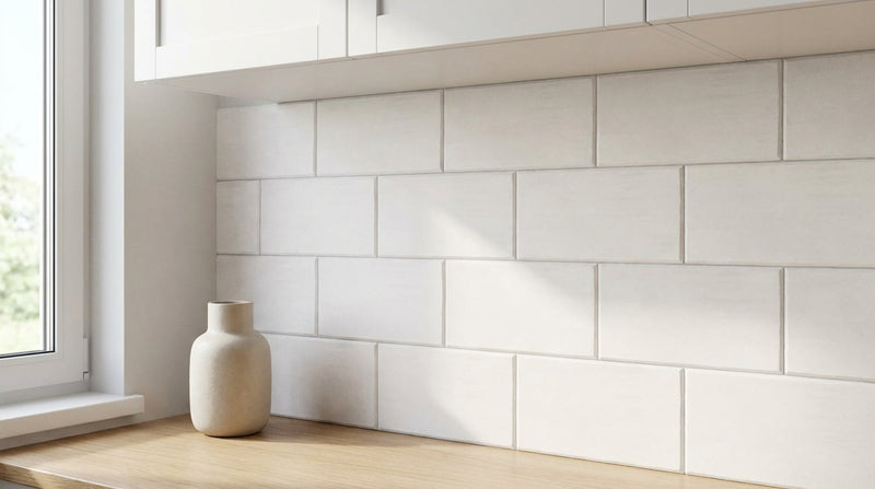 Bianco Dolomiti (White Dolomite) 3x6 Honed Tile