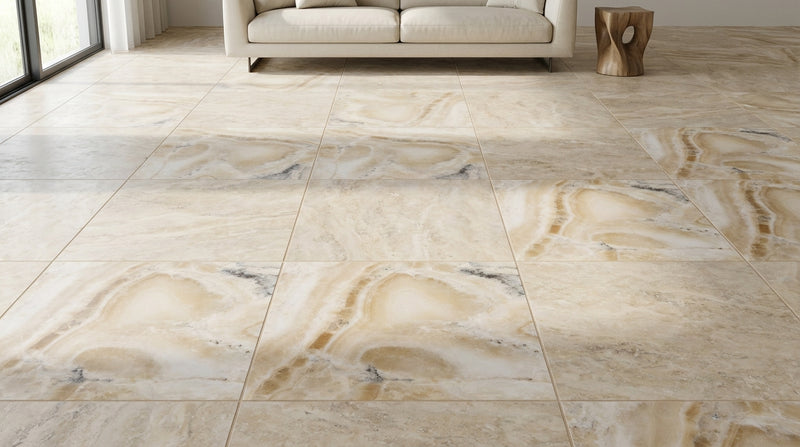 Latravonya Travertine 18x18 Filled & Honed Travertine Tile