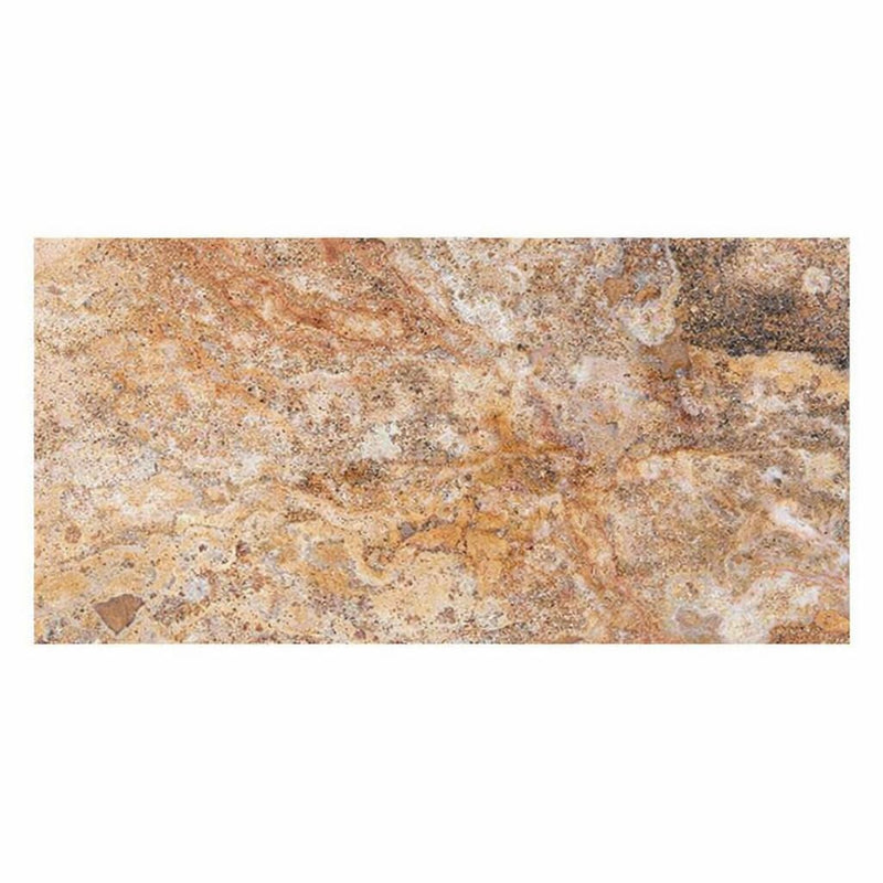 Scabos Travertine 12x24 Filled & Honed Travertine Tile
