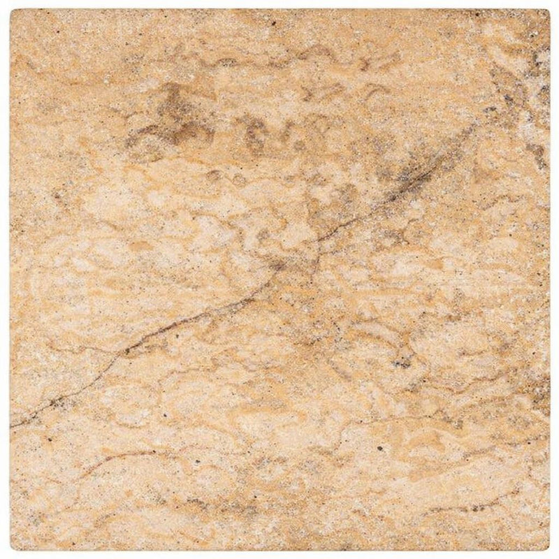 Scabos Travertine 18x18 Tumbled Travertine Tile
