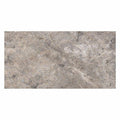 Silver (Pewter Blend) Travertine 12x12 Tumbled Travertine Tile