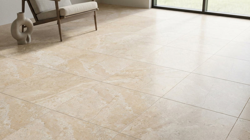 Diano Royal (Queen Beige) Diano Royal Marble 18x18 Polished / Honed Tile