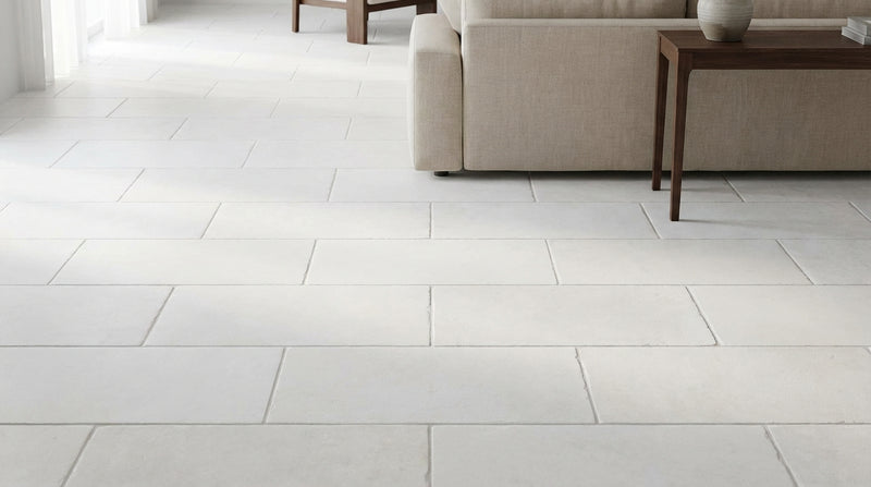 Bianco Dolomiti (White Dolomite) 4x12 Honed Tile