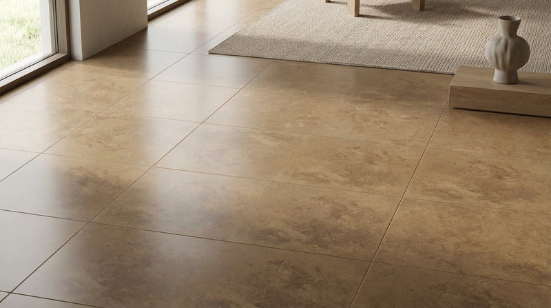 Noce (Antalya) Travertine 18x18 Filled & Polished Travertine Tile