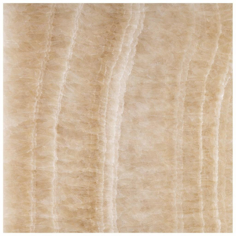 Honey (Giallo Crystal) Onyx 12x12 Polished Tile