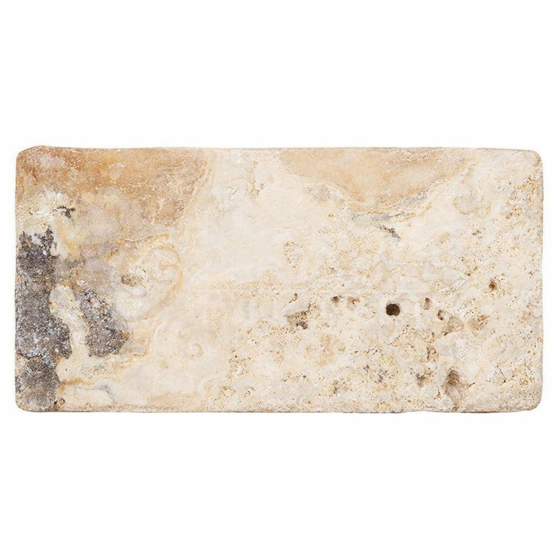 Philadelphia Travertine 3x6 Tumbled Travertine Tile
