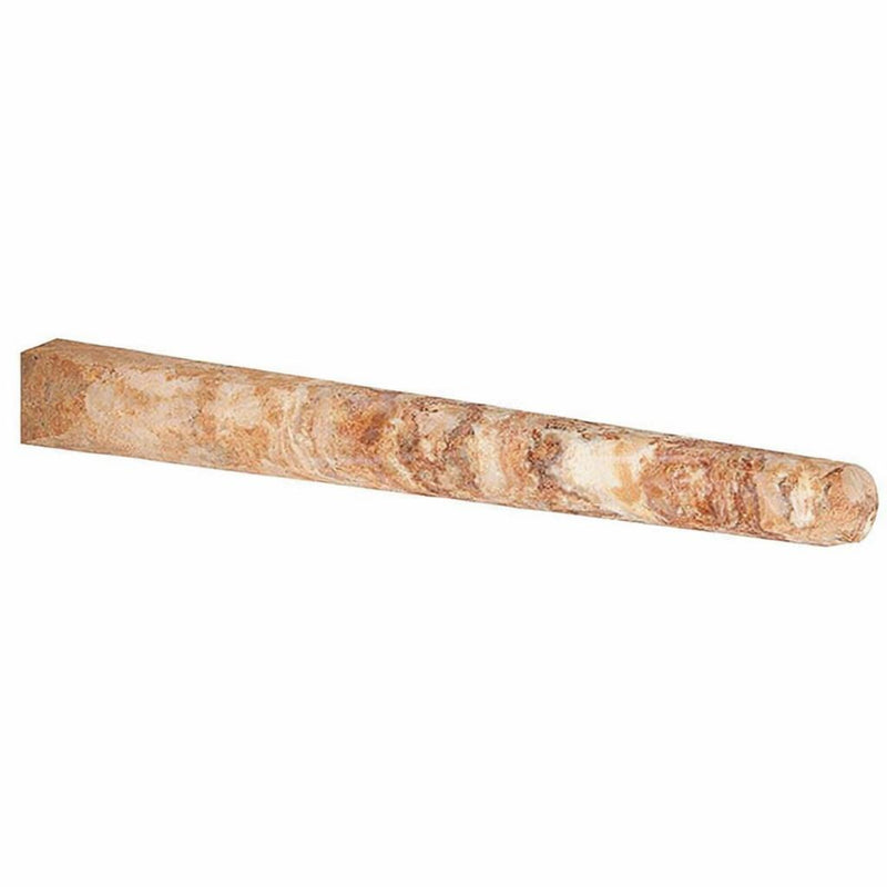 Scabos Travertine 1x12 Honed Travertine Tile Dome (Cane) Liner