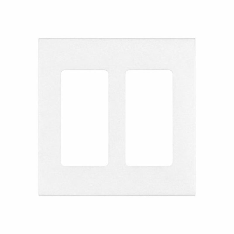 Thassos White Switch Plate Covers 4-1/2x4 1/2 Honed Plate Cover 2-ROCKER