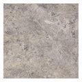 Silver (Pewter Blend) Travertine 18x18 Filled & Honed Travertine Tile