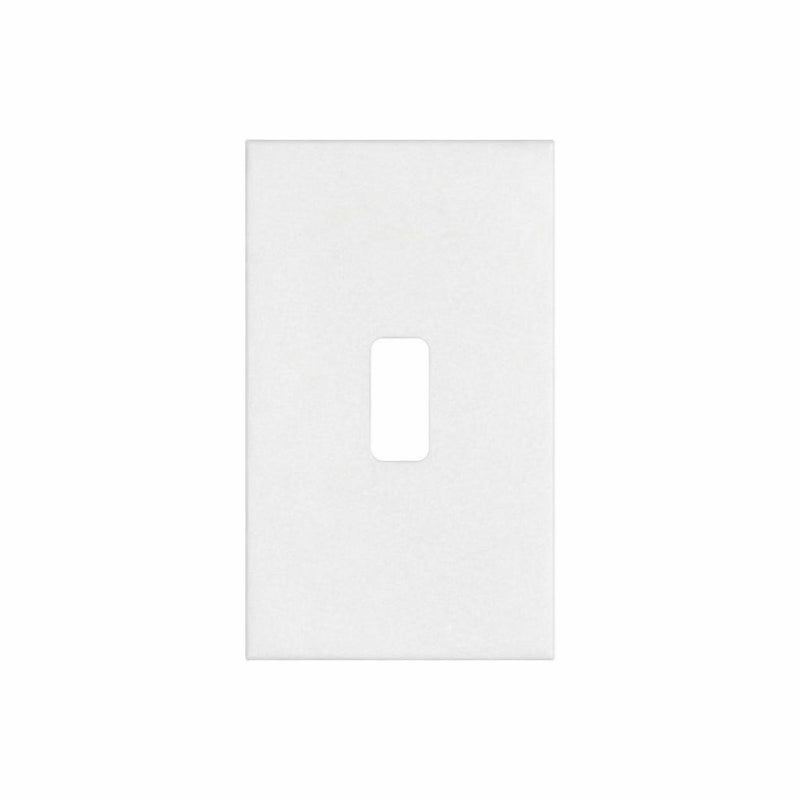 Thassos White Switch Plate Covers 2-3/4x4 1/2 Honed Plate Cover 1-TOGGLE