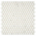 Calacatta Oliva Marble 5/8x5/8 (Staggered) Honed Mosaic