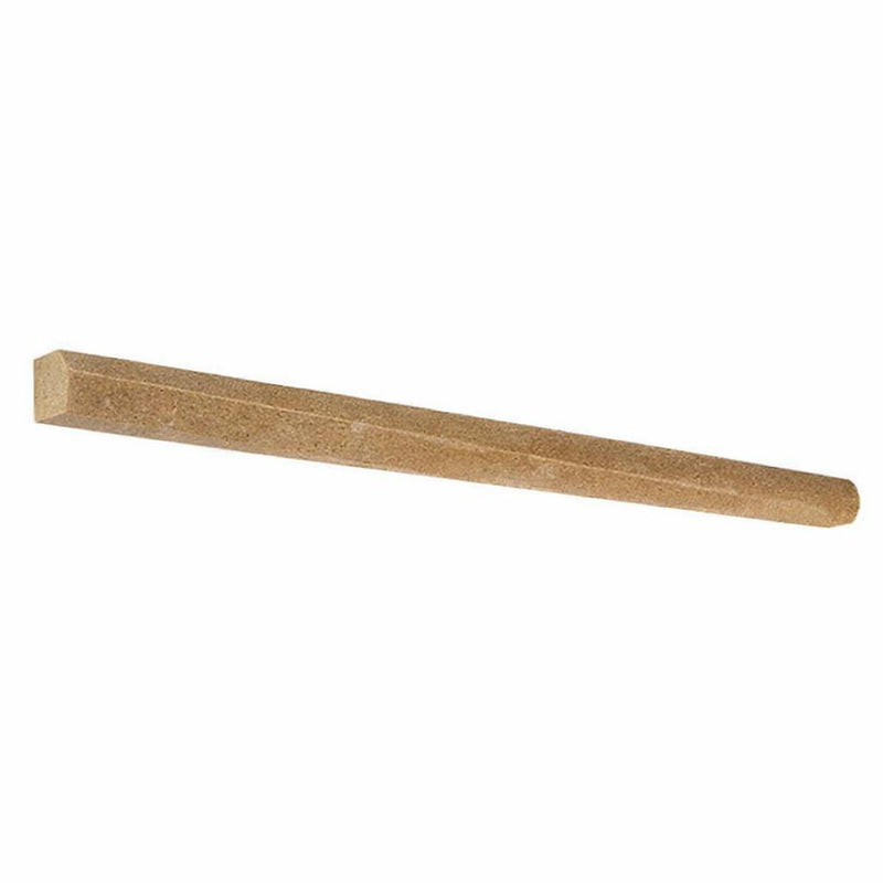 Noce (Antalya) Travertine 1/2x12 Honed Travertine Tile Pencil Liner