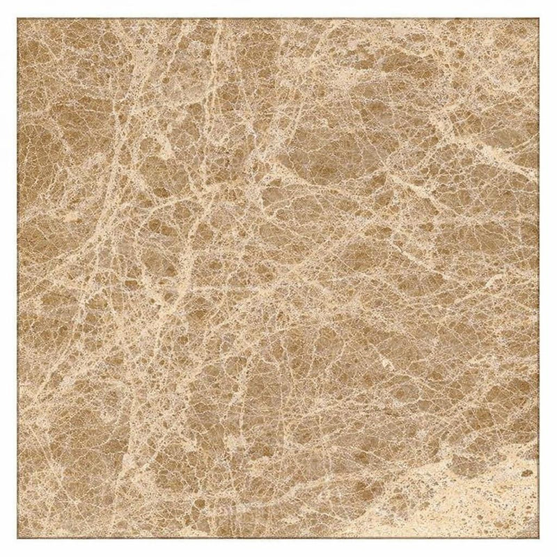Emperador Light Marble 24x24 Polished Tile