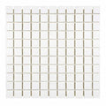 Thassos White (Greek) Marble 1x1 Honed Mosaic