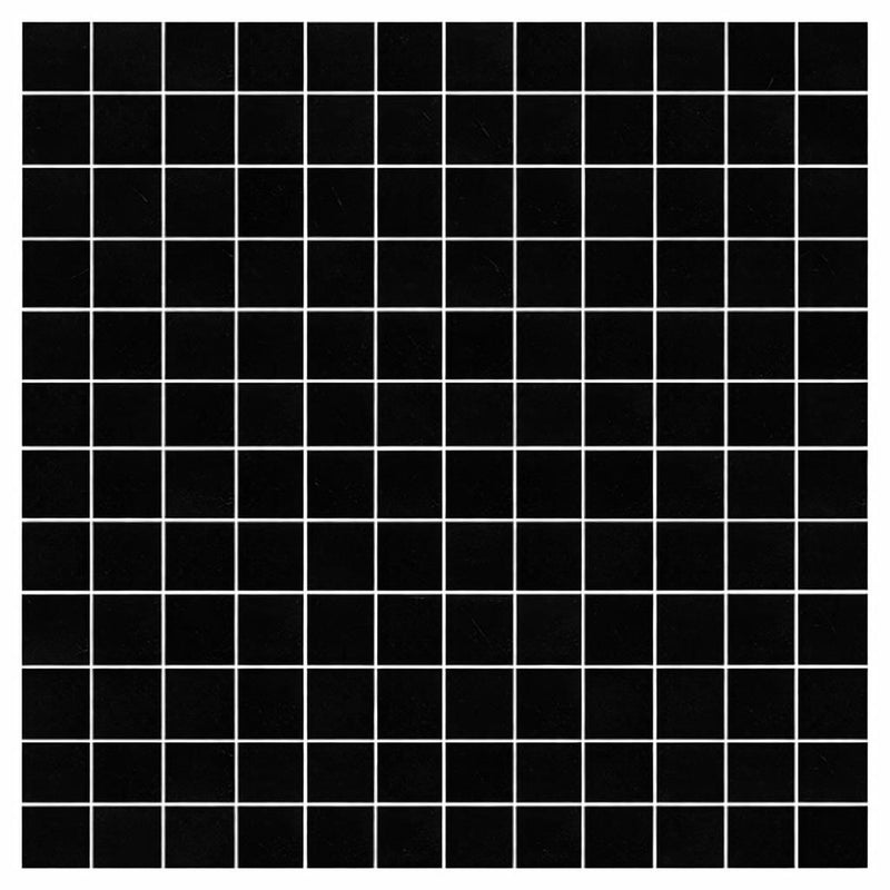 Absolute Black Granite 1x1 Polished Mosaic