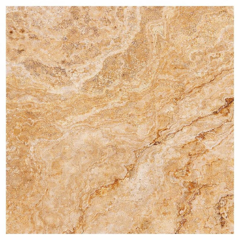 Valencia Travertine 24x24 Filled & Honed Travertine Tile