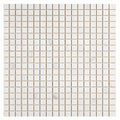 Oriental White (Asian Statuary) Marble 5/8x5/8 Honed Mosaic
