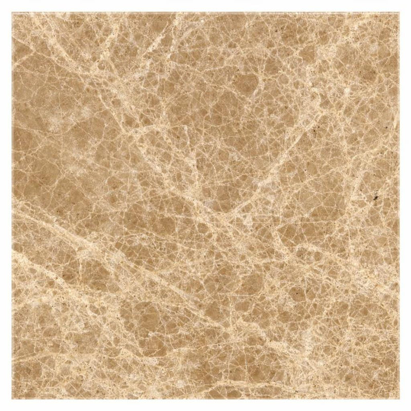 Emperador Light Marble 18x18 Polished Tile