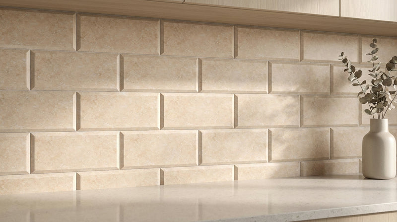 Cappuccino Marble 3x6 Polished Tile