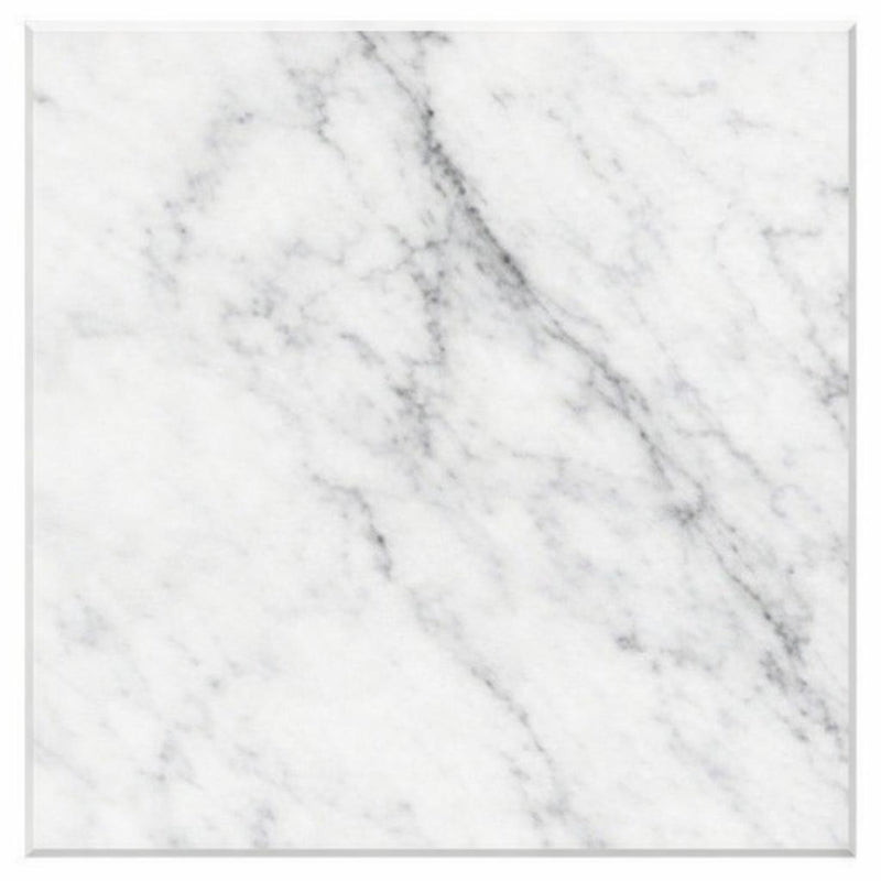 Oriental White (Asian Statuary) Oriental White Marble 18x18 Polished / Honed Tile
