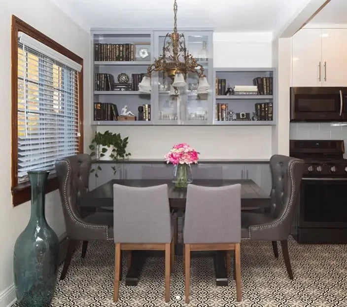 Havana Blues 8x8 Stoneware Tile