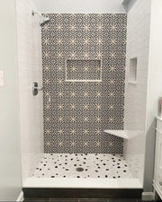 Havana Jazz 8x8 Stoneware Tile