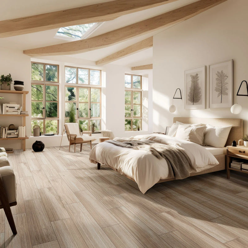 Havenwood Beige 8x36 Matte Porcelain Wood Look Plank