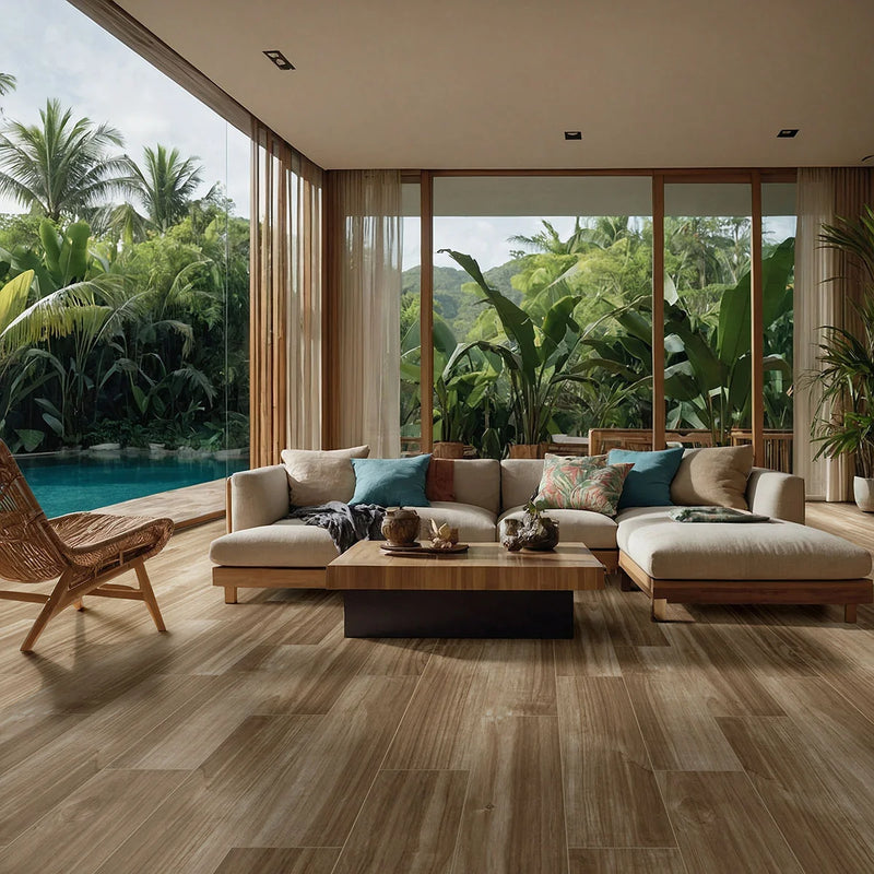 Havenwood Saddle 8x36 Matte Porcelain Wood Look Plank
