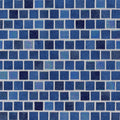 Hawaiian Blue 1x1 Misc. Glass Mosaic Tile