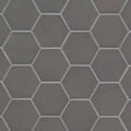 Hedron Storm 5x4 Flat Hex Gloss Ceramic Wall Tile
