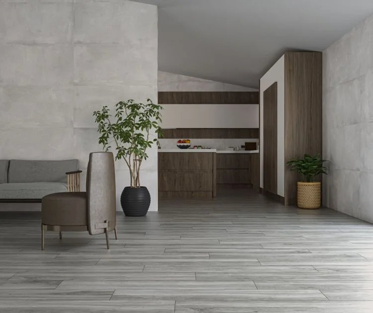Helsinki Perla 10x60 Plank Wood Look Porcelain Tile