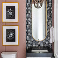 Henley 2 Hexagon Polished Marble Mosaic Tile