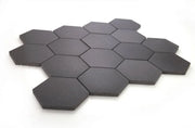 Hexagon 3x3 Basalt Mosaic