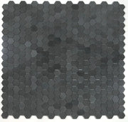 Hexagon Basalt 2x2 Mosaic Tile