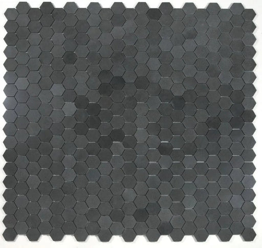 Hexagon Basalt 2x2 Mosaic Tile