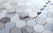 Deep Ocean 2x2 Hexagon Mosaic