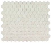 Hexagon Dolomite 3x3 Honed Marble Mosaic