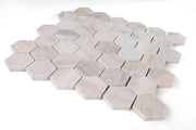 Hexagon Eura 2x2 Polished Marble Mosaic