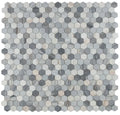 Hexagon Italian Blue 2x2 Mosaic