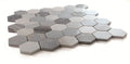 Hexagon Italian Blue 2x2 Mosaic