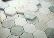 Hexagon Spring 2x2 Mosaic