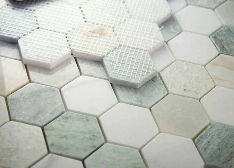 Hexagon Spring 2x2 Mosaic