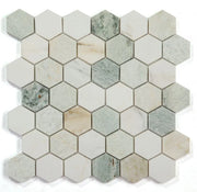 Hexagon Spring 2x2 Mosaic