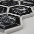 Hexagono Nero Polished Misc. Marble Mosaic Tile